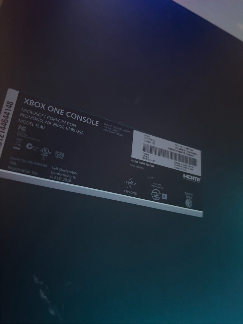 Xbox one console - Picture 4 of 5